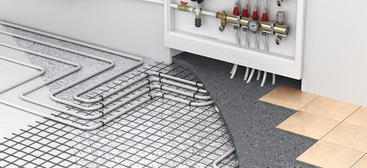 Chauffage au sol